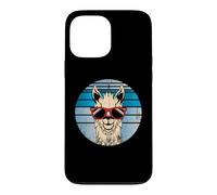 Alpaca or llama in a retro look with cool sunglasses Case for iPhone 13 Pro Max