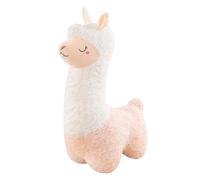 Alpaca Plush Toy, Chubby Giant Llama Stuffed Animal Doll, Side Sleeper Pillow, Plushie Hug Pillow Soft Fluffy Cushion Plush Stuffed Alpaca Doll Toys Gift for Birthday Girls and Lovers (Pink,60cm)