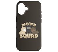 Alpaca Squad Team Alpaca Group Llama Crew Case for iPhone 16