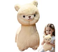 Alpaca Stuffed Toy - Cuddle Plush Doll, Soft Cushion Plaything for House, Bedroom, Kids and Grown Ups, Adorable Alpaca Ornament, Ideal Present for Youth, Teens, or Plush Enthusiasts