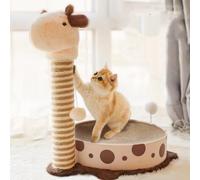 Alpaca/Unicorn Scratching Post with Scratching Board | Style: Alpaca
