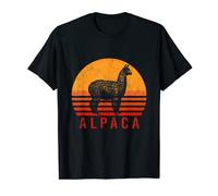 Alpaca Vintage Shirt Retro Alpaka Llama Lama Wool Peru Gift T-Shirt
