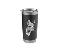 Alpaca Watercolor Stainless Steel Insulated Tumbler