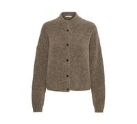 Alpaca Wool Short Cardigan - female - Gestuz - Cardigans - Brown - M - Knitwear M
