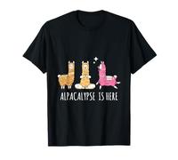 Alpacalypse Is Here Camelid Mammal Alpaca Lover T-Shirt