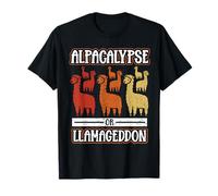 Alpacalypse or Llamageddon for a Llama Fan Alpaca Llama T-Shirt