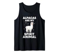 Alpacas are My Spirit Animal Tank Top