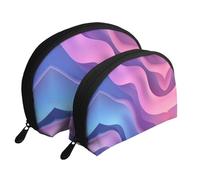 Alpaca's body display Moon Cosmetic Bag, Travel Makeup Pouch, Portable Waterproof Cosmetic Pouch for Girls Women., A Soft Display Of Colors, One Size