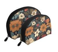 Alpaca's body display Moon Cosmetic Bag, Travel Makeup Pouch, Portable Waterproof Cosmetic Pouch for Girls Women., Sunflower, One Size