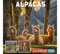 Alpacas Calendar 2026: Gentle Herds Grazing Throughout the Seasons