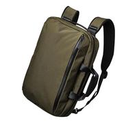 ALPAKA Elements Tech Brief Pro: Fleece Lined 16" Laptop Sleeve and Tablet Sleeve - External Zip Pocket - Accordion Style Compartments - Luggage Pass-Through - Axoflux 600D Weatherproof (Green)