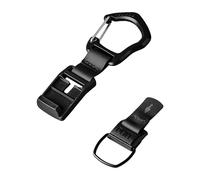 ALPAKA HUB Carabiner Pro - Men's Keychain with Quick Release Magnetic Latch, Portable Belt Carabiner Keychain Clip for Men, Fits ALPAKA Wallet, Sling Bag, Tote bag, Backpack, Belt Loops, and More