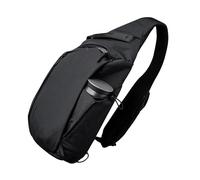ALPAKA Metro Crossbody Right Shoulder - 7.5L Compact Sling Bag for Men with YKK Zipper, Weatherproof Fabric, 11" Tablet Sleeve, Light Travel Daypack, Axoflux 210D - Black