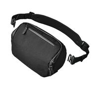 ALPAKA Vertex Pouch Black X-Pac RX36 - All-in-One Sling Bag, EDC Pouch, and Desk Caddy - Fits an iPad Mini, Headphones, and More - Weatherproof Fabric