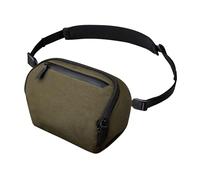 ALPAKA Vertex Pouch Mini 2L - EDC Sling Bag, Fits E-Readers and Game Switch or a Large Smart Phone, Mens Crossbody Travel Bag All in One Sling Bag, Weatherproof Black Axoflux 300D Fabric