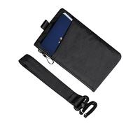 ALPAKA Zip Clutch Black X-Pac VX21 - Passport Wallet - Functions as Zipper Wallet and EDC Carrier - Weatherproof and RFID Blocking Material - Three External Slots for EDC Gear