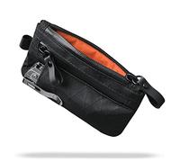 ALPAKA Zip Pouch Pro Black X-Pac VX21 - Minimalist Zipper Wallet - Small Pouch - RFID Blocking Material - Three Multi-Tool Slots - Holds 4-12 Cards - Weather Resistant - HUB Keychain Compatible