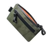 ALPAKA Zip Pouch, Slim Wallet for Men, RFID Blocking Wallet, Green X-Pac | Minimalist Zip Wallet Card Holder with YKK Zippers, Holds 4-12 Cards, Weatherproof, EDC Pouch for Men Daily Use, Travel