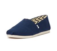 Toms Shoes Alpargata Canvas Shoes – Slip-On Ortholite – Blue UK 9 (43)