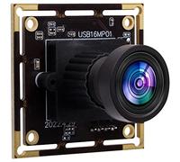 ALPCAM 16MP USB Camera Module, Wide Angle 110 Degree No Distortion Lens, Ultra HD 3496P, Plug and Play, Compatible with WinXP/Vista/WIN7/WIN8/Win9/Win10/Win11/Linux/Mac-OS X/Wince/Android