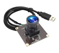 ALPCAM 2MP Global Shutter USB Camera Module 1200P 90fps High Speed Webcam with Wide Angle No Distortion Lens AR0234 UVC Lightburn Camera for Golf Swing Windows, Linux, Android,Mac OS