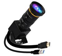ALPCAM 4K USB Camera Video Conference Webcam with Monitor Port High Speed 60FPS USB3.0 Industrial Camera 10X Optical Zoom Camera Ultra HD 4K USB Camera for PC Computer H.264 Professional Camera