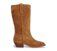 ALPE Brown Western Leather Boots, brown, 5 UK