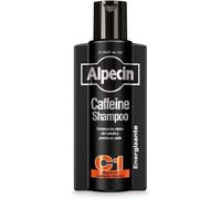 Alpecin Black Caffeine Shampoo C1 for Men with New Fragrance, 375 ml, for Hair Growth, Natural and Strong Hair, Hair Care