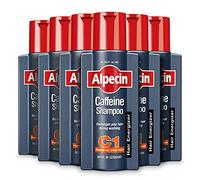 Alpecin Caffeine Shampoo C1 6x 250ml | Against Thinning Hair | Shampoo for Stronger and Thicker Hair | Natural Hair Growth Shampoo for Men | Hair Care for Men Made in Germany