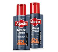 Alpecin Caffeine Shampoo C1 2x 250ml | Against Thinning Hair | Shampoo for Stronger and Thicker Hair | Natural Hair Growth Shampoo for Men | Hair Care for Men Made in Germany