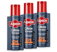 Alpecin Caffeine Shampoo C1 250 ml (Pack of 3) | Against Thinning Hair | Shampoo for Stronger and Thicker Hair | Natural Hair Growth Shampoo for Men | Hair Care for Men Made in Germany