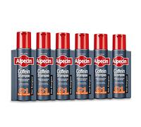 Alpecin Caffeine Shampoo C1 6 x 250 ml - Prevents hereditary hair loss for noticeably more hair