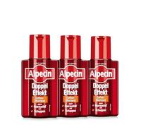 Alpecin Double Effect Caffeine Shampoo 3 x 200 ml - Against Hereditary Hair Loss and Dandruff | Suitable for Quickly Greasy Scalp