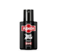 Alpecin Grey Attack Caffeine & Colour Shampoo for Men 1x 200ml | Gradually Darker and Stronger Hair | Controlled & Natural Looking Colour Effect for Less Greys | Against Thinning Hair