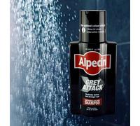 ALPECIN Grey Attack Caffeine & Colour Shampoo for Men 200ml Darker Stronger Hair