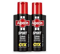 Alpecin Sport Caffeine Shampoo CTX - 2 x 250 ml - For Sports Load | Energy for Strong Hair | Hair Care for Men - Made in Germany