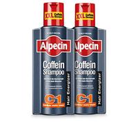 Alpecin XXL caffeine shampoo C1, 2 x 375 ml, prevents hereditary hair loss, for noticeably more hair
