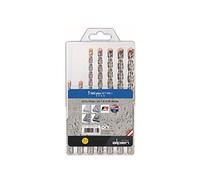 Alpen 0080700007100 Steel Concrete Twist Drill Bit Set 5 mm, 6 mm, 7 mm, 8 mm, 9 mm, 10 mm 1 Set