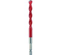 Alpen 10.0mm x 120mm Tungsten Carbide Multi-Purpose Drill 1/4in Hex Shank