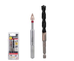 ALPEN 303082100 Drill Bit Set C Protector + Professional Concrete Diameter 8 mm 2-Piece Silver