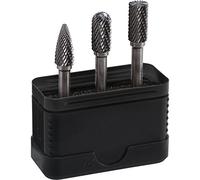 Alpen 776000003100 Tungsten Carbide Rotary Burrs Set Cut 6, 0 V, Grey