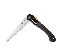 Alpen Bernina 6195 Folding Saw Straight Chrome Plated Steel Blade Pull Stroke Cut Diameter 95mmTwin Lock Position Pruning Work Vineyards Landscaping Gardening Spare Blade Code BERNINA6195/1