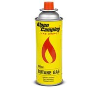GoSystem Butane - isoButane - Propane Gas Cartridge - Silver,220g