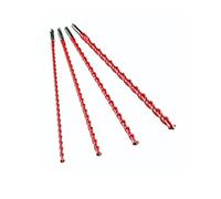 ALPEN Carbide Multi-Purpose Drill Bit Set Professional Multicut 4-Piece (Diameter 6-16 mm, with SDS-Plus Shank, Length 450 mm, Rotary Drilling in Tiles, Masonry, Metal, Plastic) 57900004100