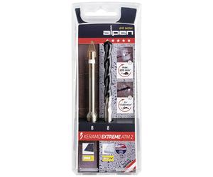 Alpen Keramo ATM2 Drill Bit Set 6 mm For Hard Stoneware Glass Porc...