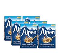 Alpen No Added Sugar Muesli, 560 g (Pack of 6) - New 550g version available