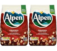 Alpen Original Muesli, Breakfast, High in Fibre, Vegetarian, Low Sugar, 950g (Pack of 2)