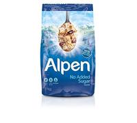 Alpen Original No Added Sugar Wholegrain Muesli 1.1 kg (Pack of 6)