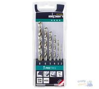 Alpen Pro HSS Ground Tip Series Pz 6 Case Mm 2-3-4-5-6-8