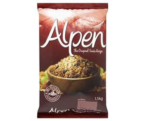 Alpen The Original Swiss Recipe 1.5kg - Pack of 6